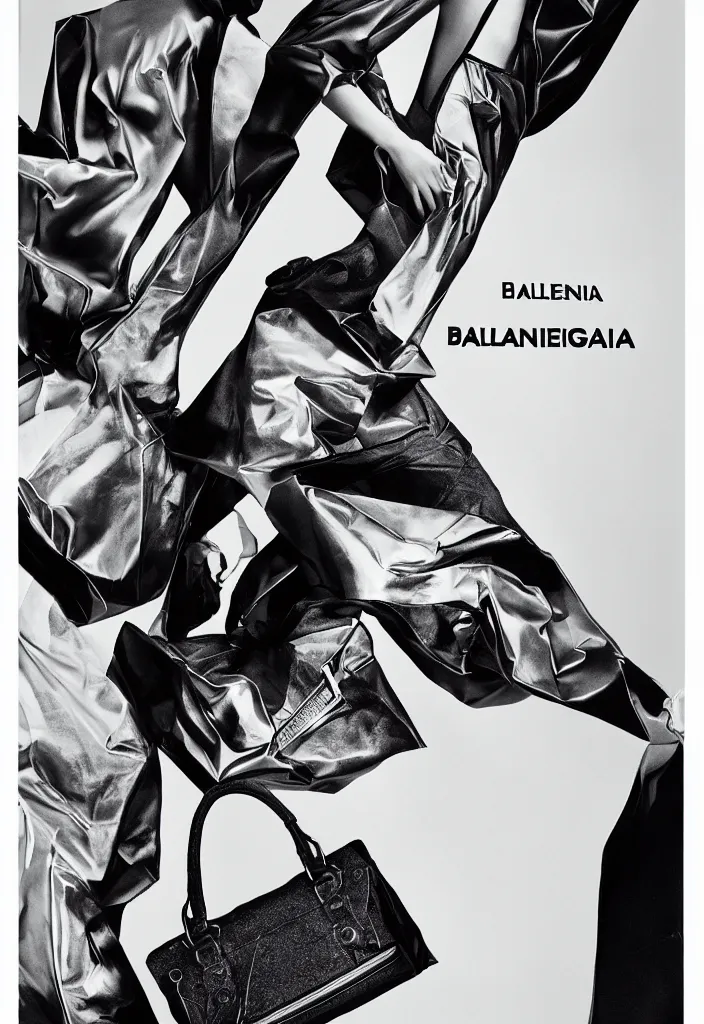 Image similar to Balenciaga advertising campaign poster