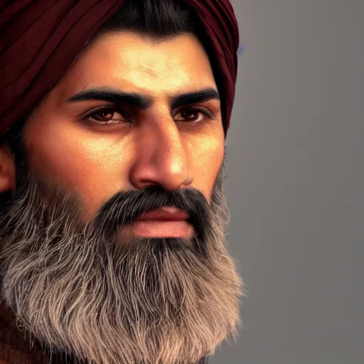 Image similar to afghan men, perfect faces, highly detailed, artstation, concept art, smooth, unreal engine 5, 8 k, masterpiece