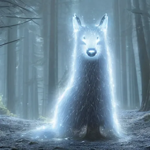 Image similar to a patronus