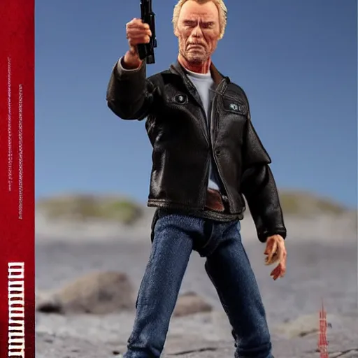 Image similar to clint eastwood action figure by hot toys.