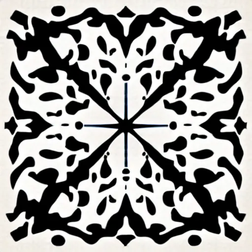 Prompt: vector art panel for cnc plasma, laser, stencil, unique winter design