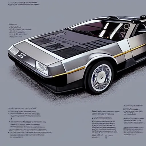 Image similar to 2 0 3 0 delorean concept art