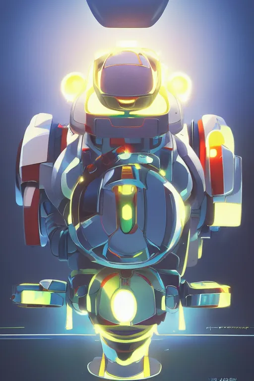 Image similar to metabots medabots medarotto medarot robot minimalist comics helmet mask neon cybereye, behance hd by jesper ejsing, by rhads, makoto shinkai and lois van baarle, ilya kuvshinov, rossdraws global illumination ray tracing hdr radiating a glowing aura