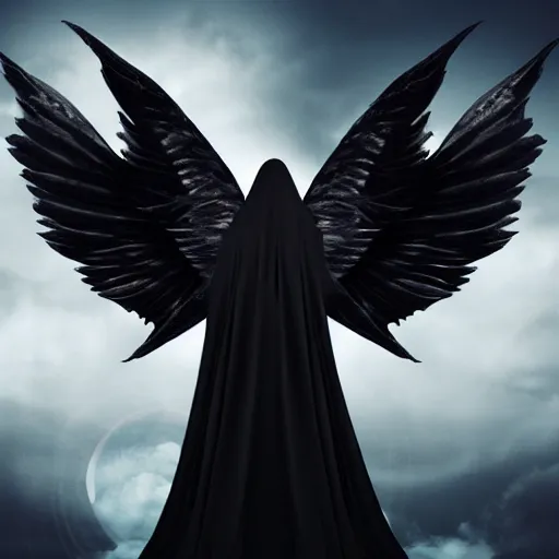 The Angel With Black Wings