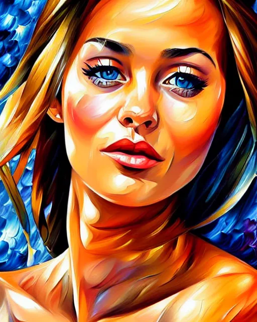 Image similar to girl artwork by leonid afremov, artwork by sandra chevrier golden hour, illustration, highly detailed, simple, smooth and clean vector curves, no jagged lines, vector art, smooth, artstation