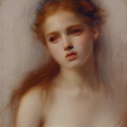 Image similar to a very very beautiful portrait of a girl on fire!!! dressed in white greek burning!!! robes!!! by charles amable lenoir, highly detailed, intricate, sharp focus, award winning art, trending on artstation