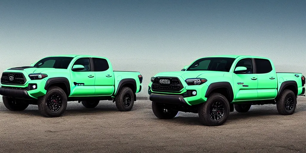 Image similar to “2021 Toyota Tacoma TRD, Green”