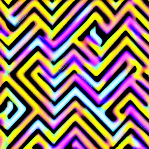 Image similar to : neon Turing patterns