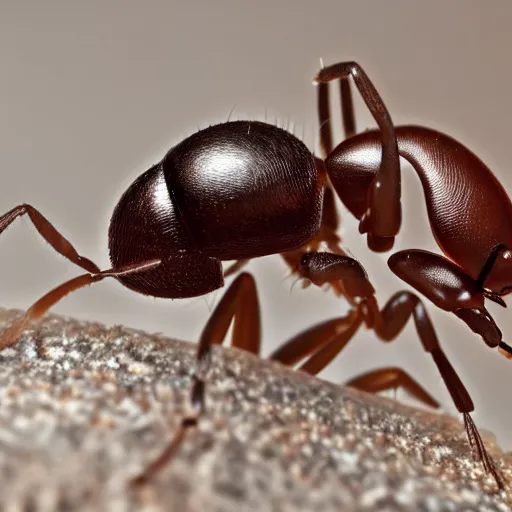 Prompt: POV of an ant entering the ear