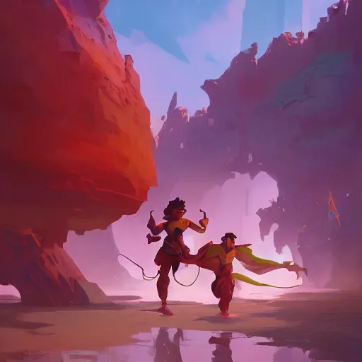 Image similar to hero world the lost world, behance hd by jesper ejsing, by rhads, makoto shinkai and lois van baarle, ilya kuvshinov, rossdraws global illumination