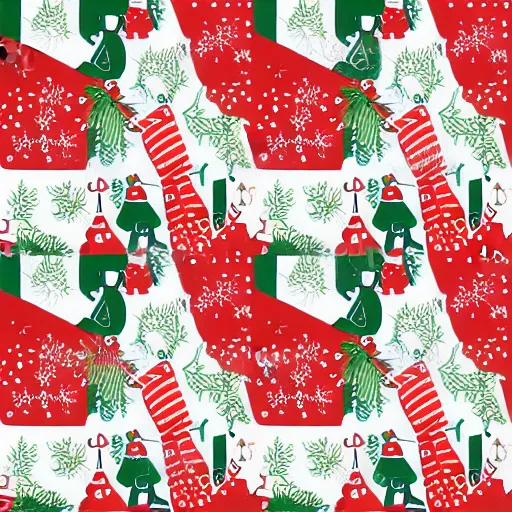 29,900+ Red Christmas Wrapping Paper Stock Illustrations, Royalty