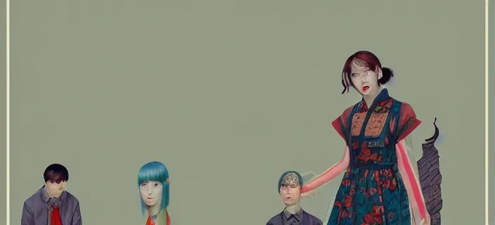 Image similar to chinese :: by Martine Johanna and Simon Stålenhag and Chie Yoshii and Casey Weldon and wlop :: ornate, dynamic, particulate, rich colors, intricate, elegant, highly detailed, centered, artstation, smooth, sharp focus, octane render, 3d