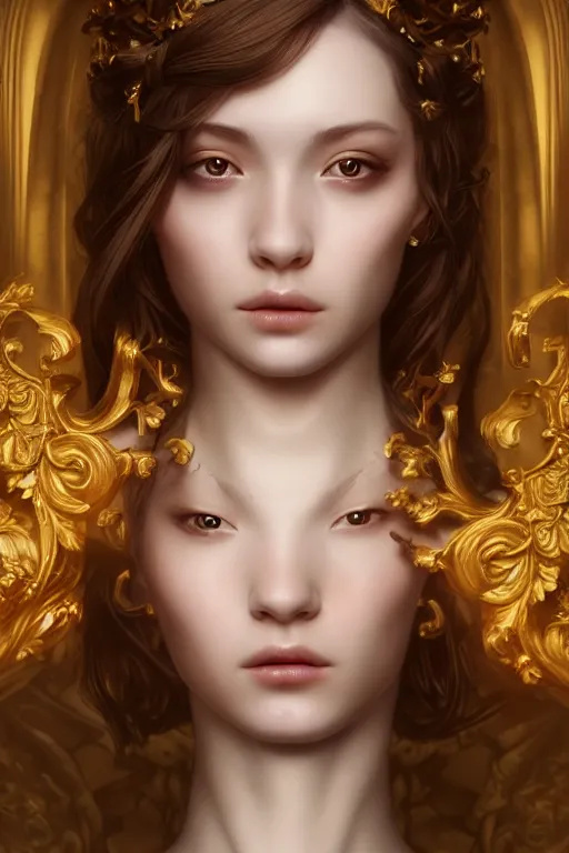 Image similar to a masterpiece ultrarealistic ultradetailed portrait of a very beautiful necromancer girl, baroque renaissance. medium shot, intricate, elegant, by sakimichan, artgerm, wlop, porcelain skin. global illumination, vfx