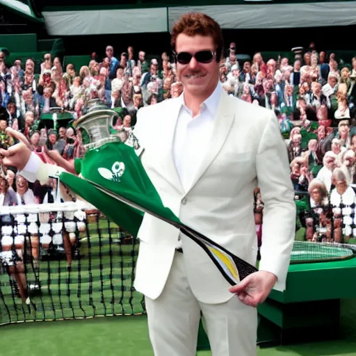 Image similar to Bowser wins Wimbledon