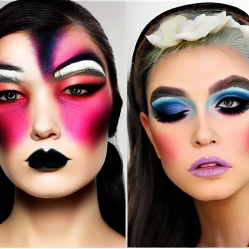 Prompt: wow the top 5 makeup looks of 2 0 3 1 are insane