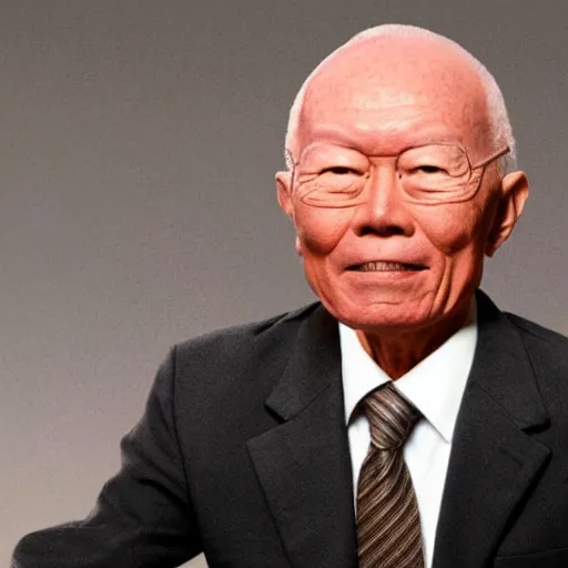 Image similar to A still of Lee Kuan Yew as Walter White in Breaking Bad (2008)