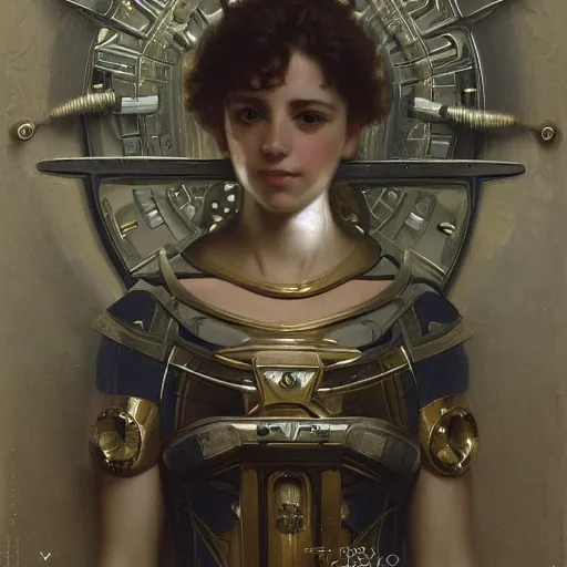 Prompt: detailed portrait of a scifi gadget, interior, filigree ornaments and greek architecture, artstation, bouguereau, greg crewdson, in africa, cinematic