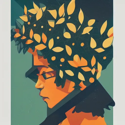 Image similar to Supreme x Laurel wreath crown Profile Picture by Sachin Teng, asymmetrical, Organic Painting , Matte Painting, geometric shapes, hard edges, graffiti, street art,:2 by Sachin Teng:4