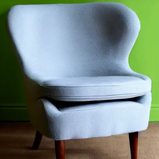 Image similar to an avocado armchair