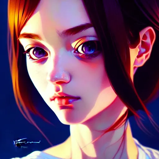 Image similar to a portrait of a beautiful nervous wreck, art by ilya kuvshinov and wlop and artgerm and josan gonzalez, magda torres gurza, digital art, highly detailed, intricate, sharp focus, trending on artstation hq, deviantart, pinterest, unreal engine 5, 4 k uhd image