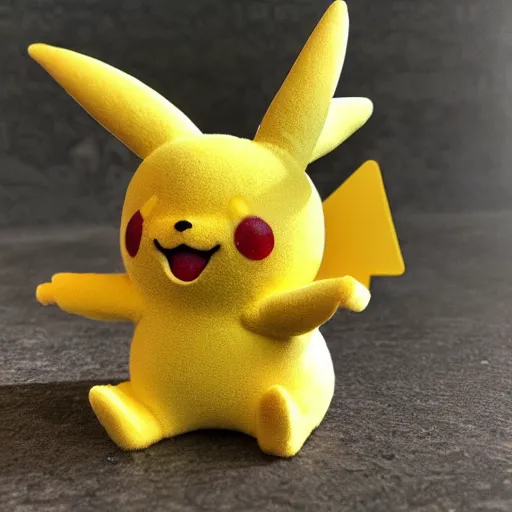 Image similar to a foam Pikachu