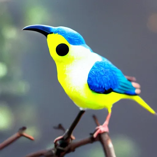 Image similar to blue and yellow Spurlybird