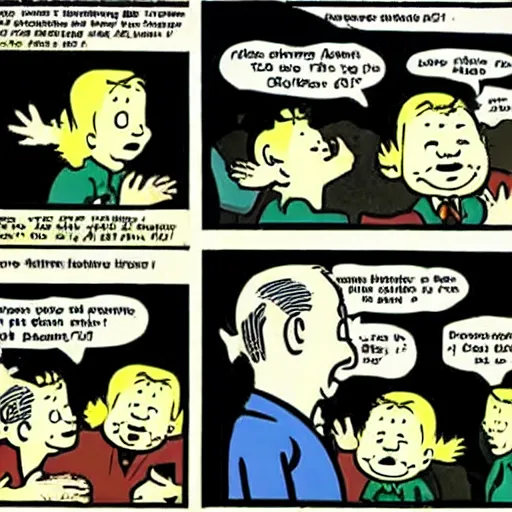 Image similar to comic strip panel featuring tintin meeting Halldor Laxness in the style of Herge, highly detailed