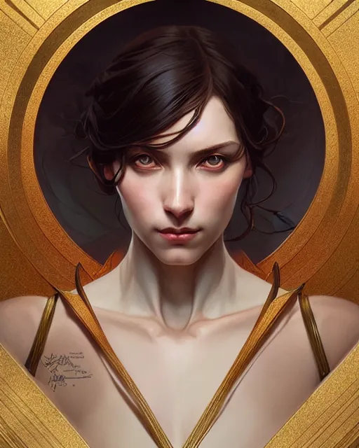 Image similar to symmetry!! portrait of anya stark, dnd, intricate, elegant, highly detailed, digital painting, artstation, concept art, smooth, sharp focus, illustration, art by artgerm and greg rutkowski and alphonse mucha