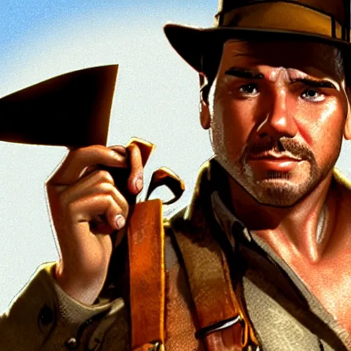 Image similar to Jeff Gerstmann as Indiana Jones