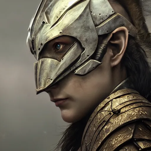 Prompt: hyperrealistic mixed media image of daedra armor skyrim, stunning 3 d render inspired art by greg rutkowski and xiang duan and thomas eakes, perfect facial symmetry, flesh texture, realistic, highly detailed attributes and atmosphere, dim volumetric cinematic lighting, 8 k octane detailed render, post - processing, masterpiece,