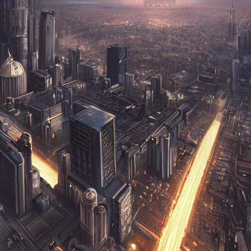 futuristic roman empire cityscape with advanced | Stable Diffusion