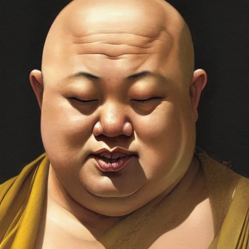 Prompt: Danny Davito as a Buddha, highly detailed, digital painting, artstation, concept art, smooth, sharp focus, illustration, ArtStation, art by artgerm and greg rutkowski and alphonse mucha and J. C. Leyendecker and Edmund Blair Leighton and Katsuhiro Otomo and Geof Darrow and Phil hale and Ashley wood and Ilya repin and Charlie Bowater