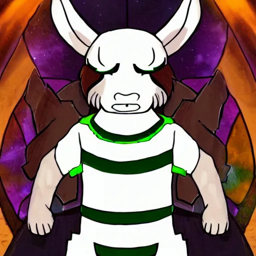 Image similar to asriel dreemur