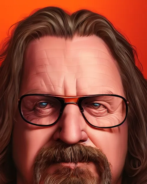 Prompt: portrait of the dude from the big lebowski by concept artist gervasio canda, behance hd by jesper ejsing, by rhads, makoto shinkai and lois van baarle, ilya kuvshinov, rossdraws, ray tracing, hdr, render in unreal engine 5