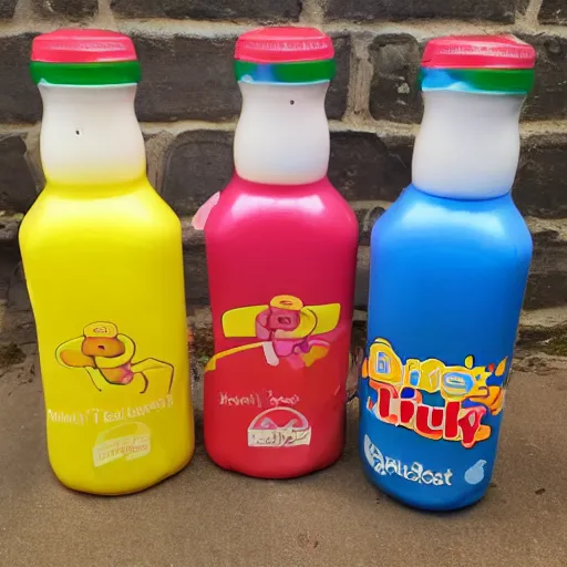 Image similar to teletubby milk bottle