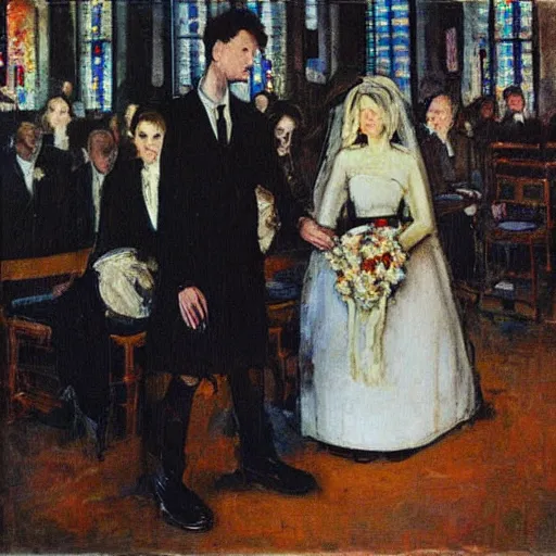 Image similar to wedding photo by piet mondrian