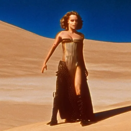 Prompt: a still of Rachel McAdams in Dune (1984)