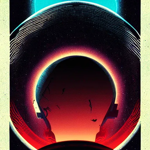 Image similar to alien poster art by kim jung giu