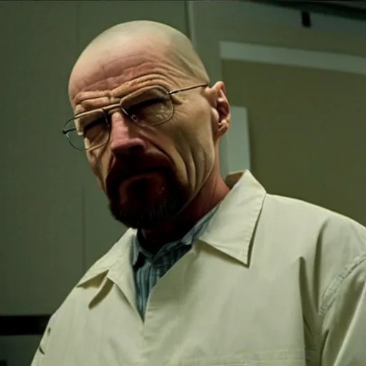 Image similar to walter white crying