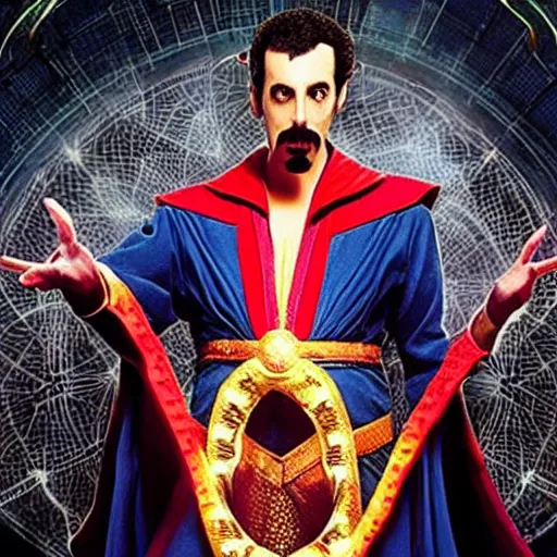 Prompt: “borat as dr strange”