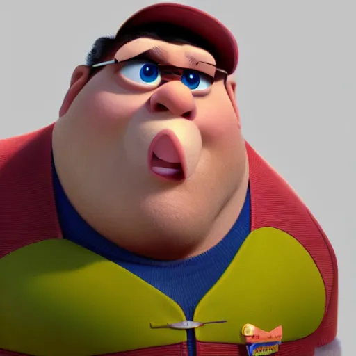 Image similar to booder as a pixar disney character from up ( 2 0 0 9 ), unreal engine, octane render, 3 d render, photorealistic