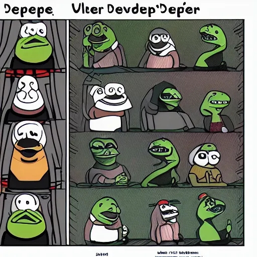 Image similar to pepe developer