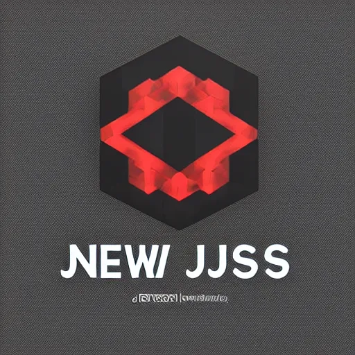 Image similar to new javascript logo, artstationhq, digital art