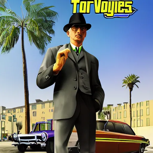 Image similar to James Joyce GTA V cover art