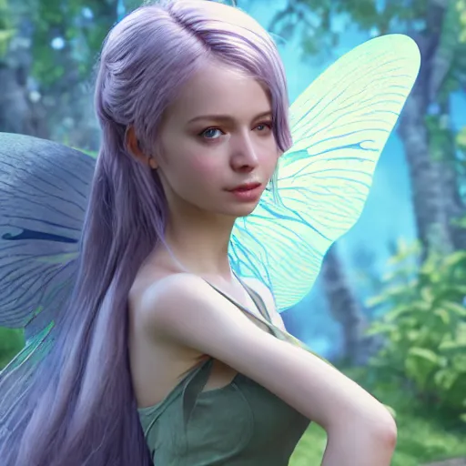 Prompt: fairies in a fantasy world, highly detailed, photorealistic portrait, bright studio setting, studio lighting, crisp quality and light reflections, unreal engine 5 quality render