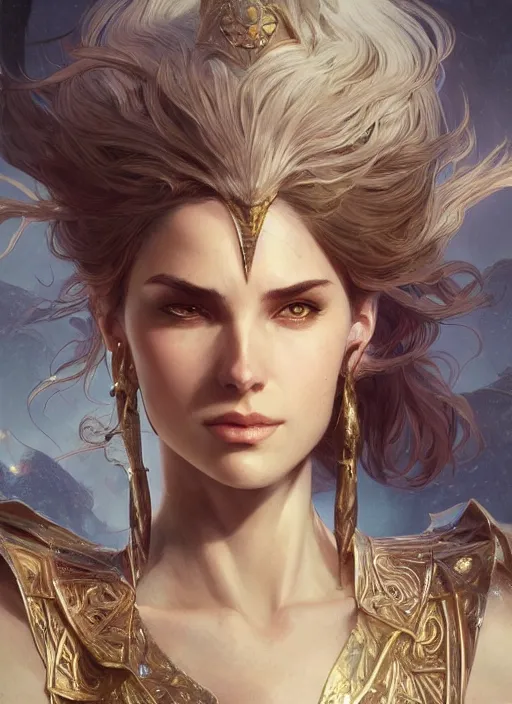 Image similar to yair lapid, closeup, d & d, fantasy, intricate, elegant, highly detailed, digital painting, artstation, concept art, matte, sharp focus, illustration, art by artgerm and greg rutkowski and alphonse mucha