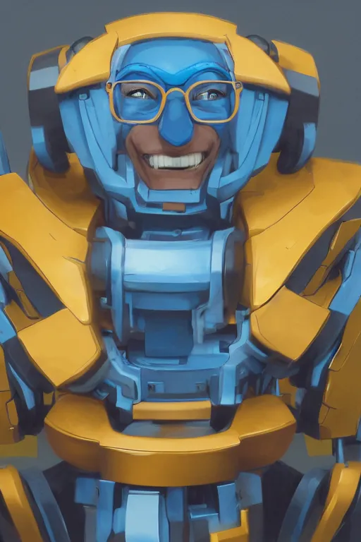 Prompt: portrait of Rung ((wearing glasses (blue lenses) and smiling)), IDW MTMTE TFWiki, Very highly detailed 8K, octane, Digital painting, the golden ratio,