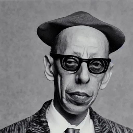 Image similar to Igor Stravinsky as a rapper from the 90's