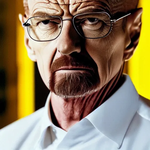 Prompt: Arsene Wenger as Walter White, Breaking Bad, high quality, 4k, high detail, drama,