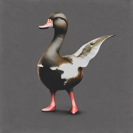 Prompt: kanye west as a duck